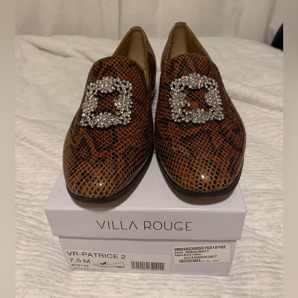 BNWT Villa Rouge Patrice size 7.5.
